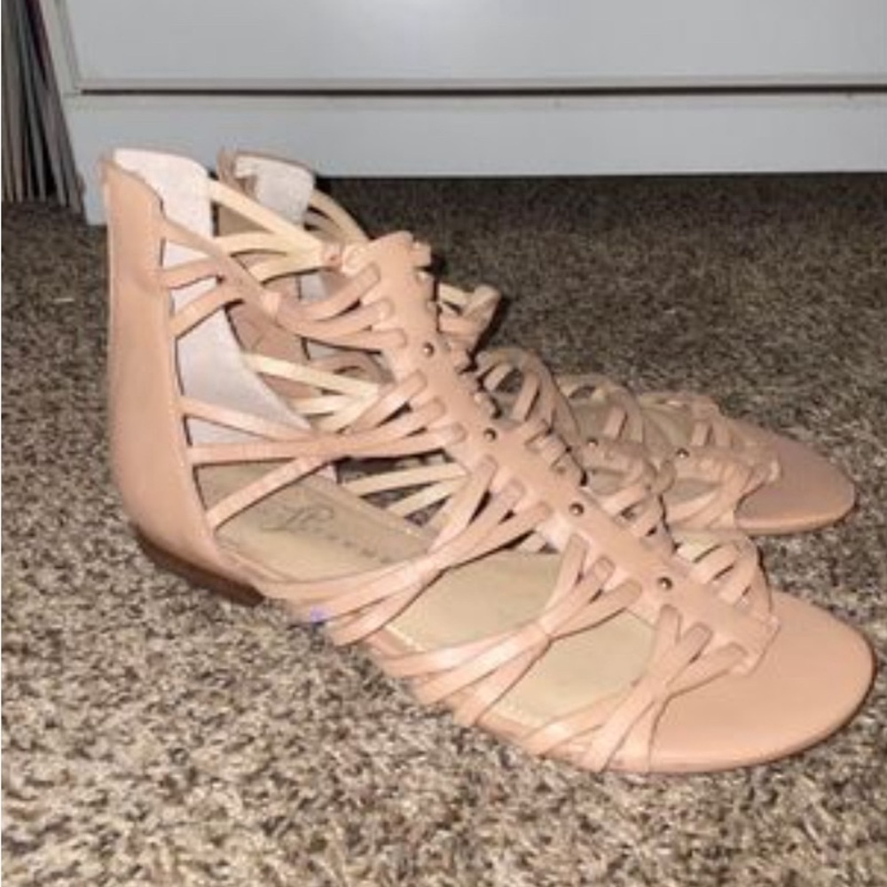Invanka Trump nude sandals women’s size 8 1/2
